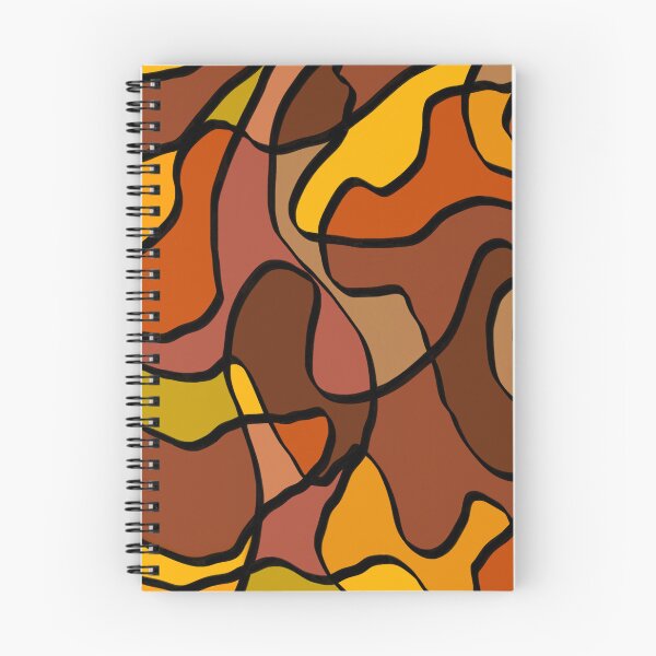 Item preview, Sunset Desert Warm Tones Neutral Sunrise Lines Abstract designed and sold by hopecope.
