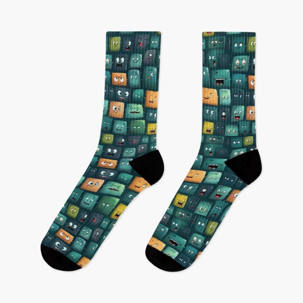 Item preview, Moody Emojis Pattern designed and sold by TheMerch-er.