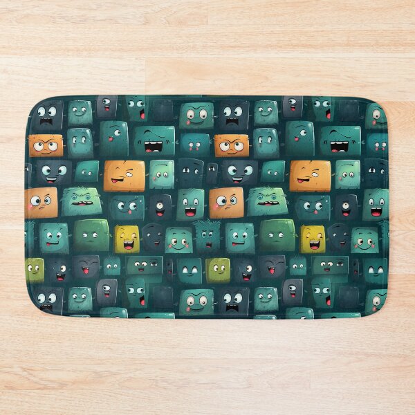 Item preview, Moody Emojis Pattern designed and sold by TheMerch-er.
