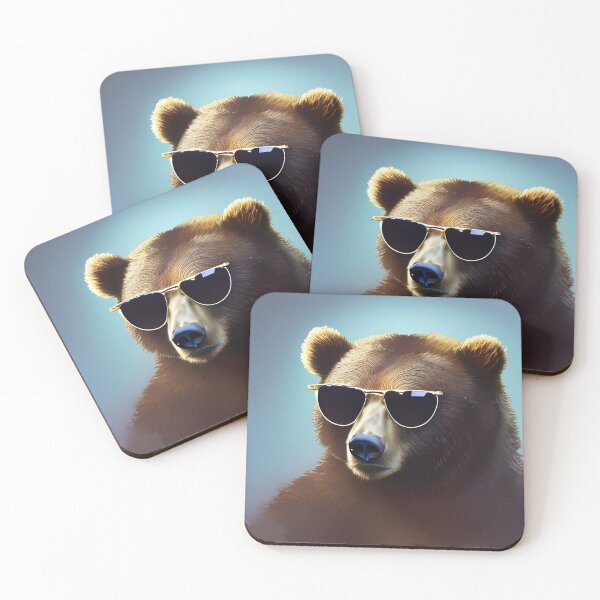 Item preview, Cool bear in sunglasses designed and sold by Planetporridge.