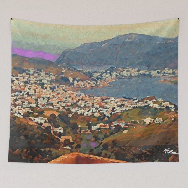 Item preview, MODERN DAY PATMOS designed and sold by ArtbyRolleen.