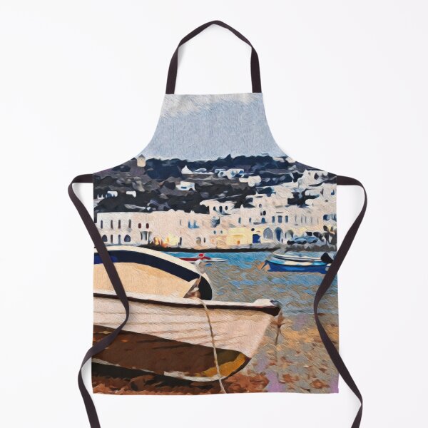 Item preview, MYKONOS AT DUSK designed and sold by ArtbyRolleen.