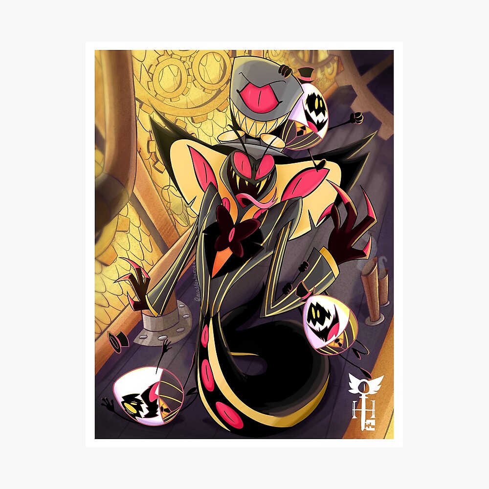 Hazbin Hotel Sir. Pentious(サーペンシャス)ピンズ Hazbin Hotel Sir Pentious 2022 Changing Portrait Lenticular