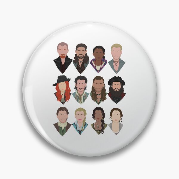 Item preview, Black Sails characters (faceless) designed and sold by sk-yhendrick.