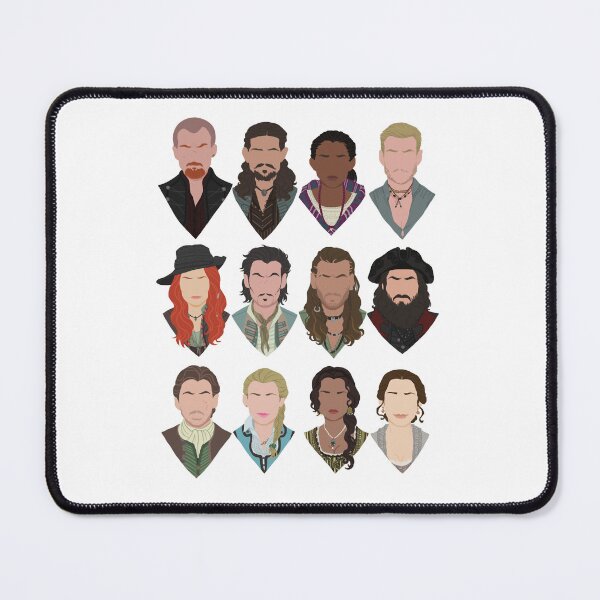 Item preview, Black Sails characters (faceless) designed and sold by sk-yhendrick.