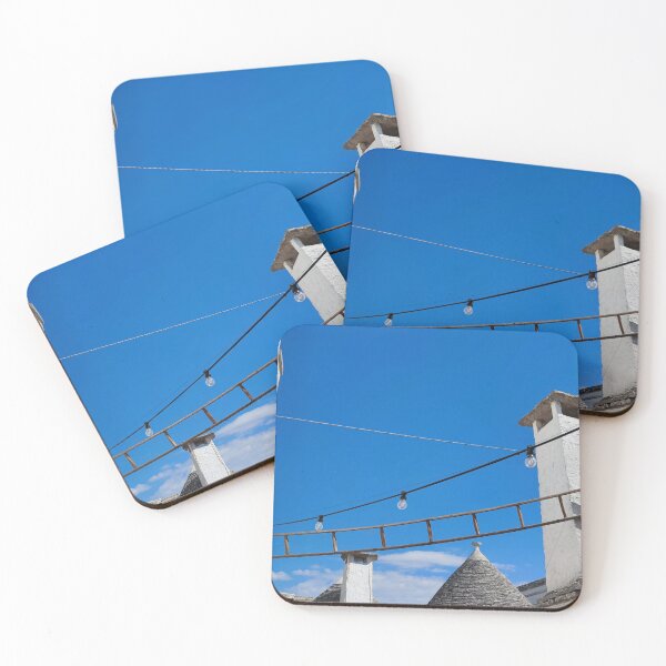 Item preview, Blue sky in Alberobello, Puglia, Italy designed and sold by Curiosity48.