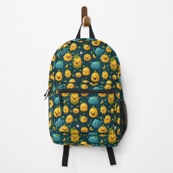 Item preview, Fruity Happy Emojis Pattern designed and sold by TheMerch-er.