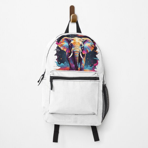 Item preview, Elephant Ink Splash Watercolor Style designed and sold by SoccaTamam.