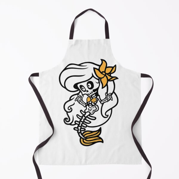Item preview, WoCreepy Little Mermaid Skeleton Halloween designed and sold by BartlettChauvet.