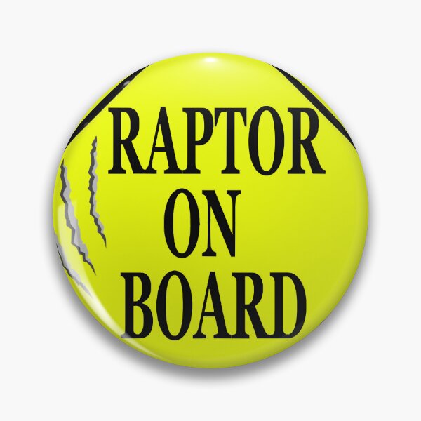 Item preview, Raptor on Board Claw Rip Tear Warning - Dino Dinosaur Sign designed and sold by dayelin-hoey.