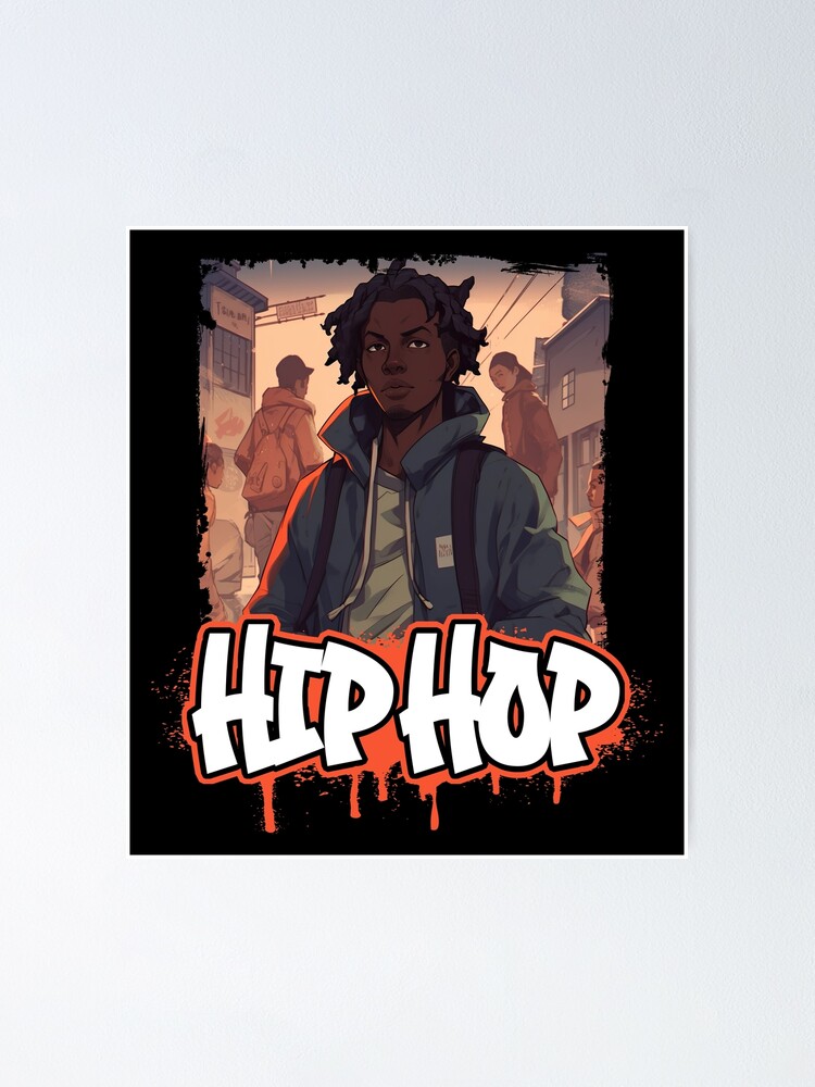 Rap & Hip Hop Music Album Cover - Anime Shirt | Poster