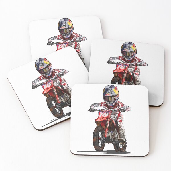 Item preview, Motocross Rider 18 cartoon graffiti art designed and sold by Exclusively Motorsport.