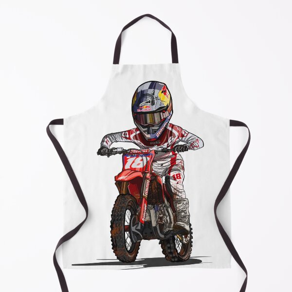 Item preview, Motocross Rider 18 cartoon graffiti art designed and sold by Exclusively Motorsport.