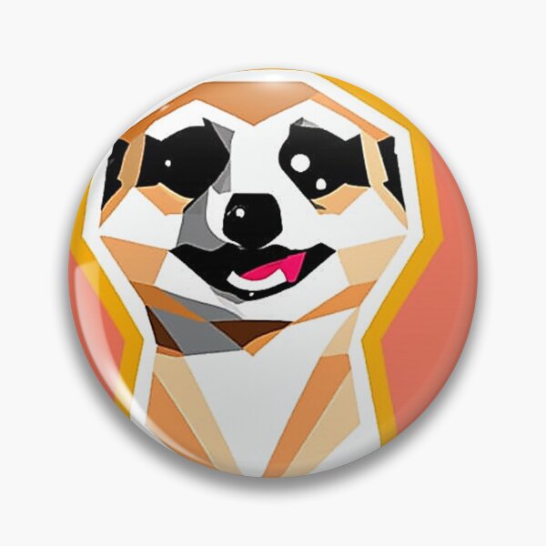 Item preview, meercat orange background designed and sold by momanteiga.