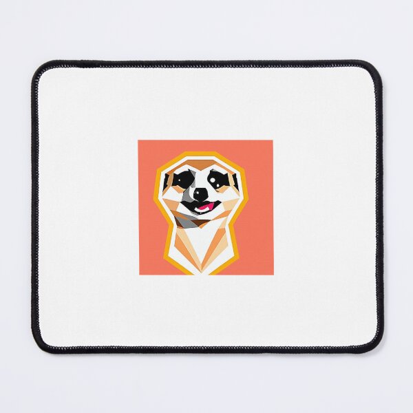 Item preview, meercat orange background designed and sold by momanteiga.