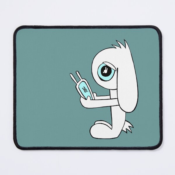 Item preview, Tech Phone Addict Lop Ear Bunny vector designed and sold by suekieper.