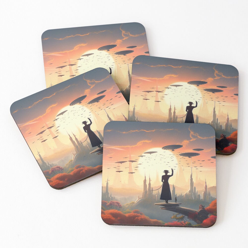 Item preview, Coasters (Set of 4) designed and sold by EdicionesJML.