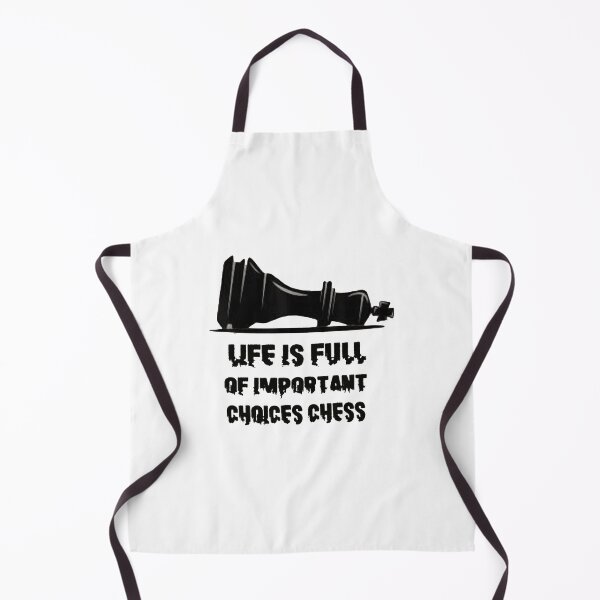 Item preview, Life Is Full Of Important Choices Chess designed and sold by StoreVillaGiftt.