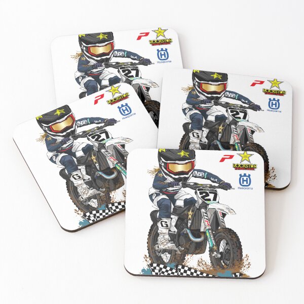 Item preview, Speednutz Cartoon Motocross Rider Mookie Stewart designed and sold by Exclusively Motorsport.