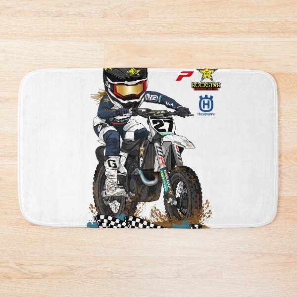 Item preview, Speednutz Cartoon Motocross Rider Mookie Stewart designed and sold by Exclusively Motorsport.