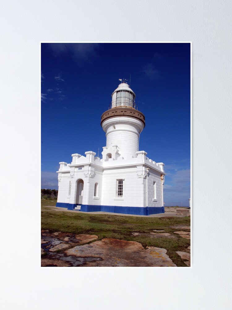 "Point Perpendicular Lighthouse, Jervis Bay, NSW" Poster by clarecam