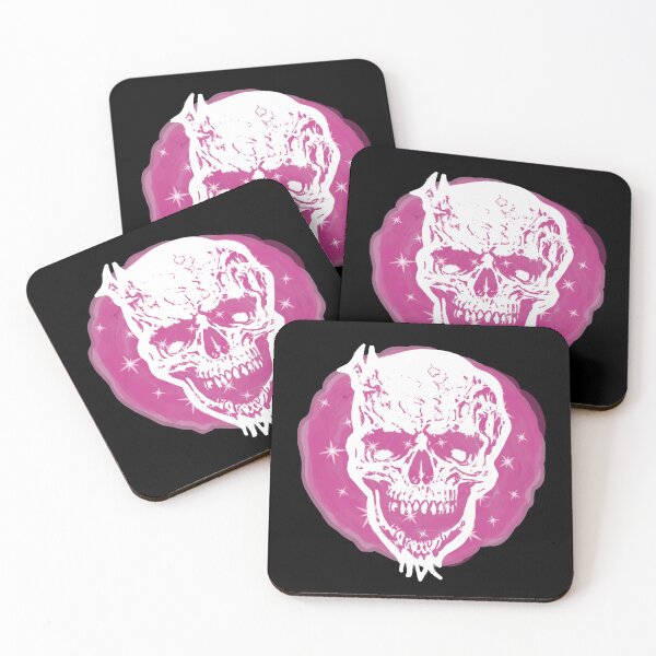 Item preview, Pink skull designed and sold by vibeno1.