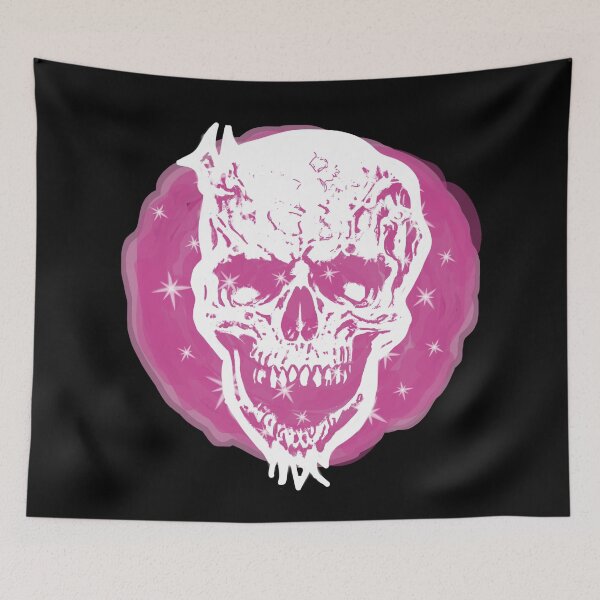 Item preview, Pink skull designed and sold by vibeno1.