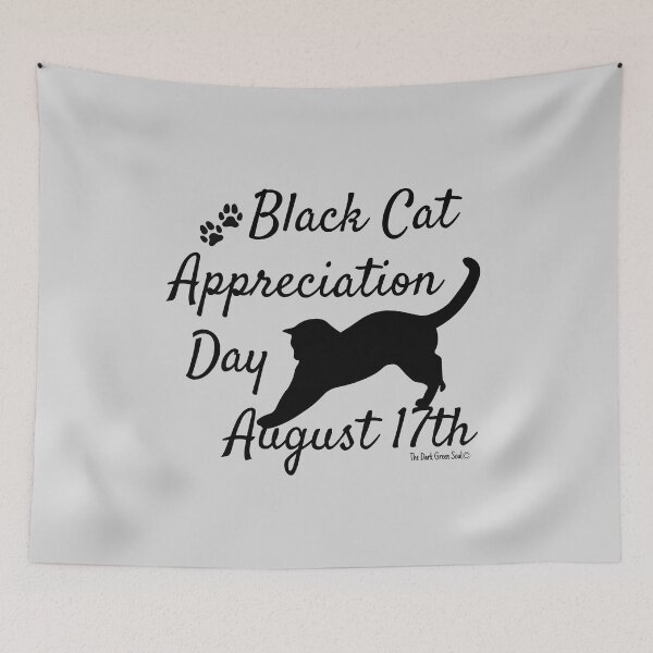 Item preview, Black Cat Appreciation Day designed and sold by DarkGreenSoul.