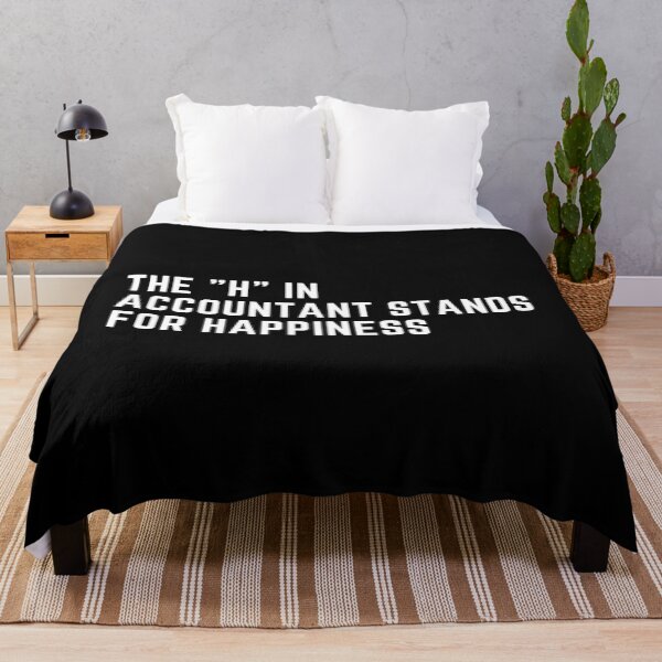 Item preview, The "H" in Accountant Stands for Happiness Funny Accounting designed and sold by CuteLovelyDesigns.