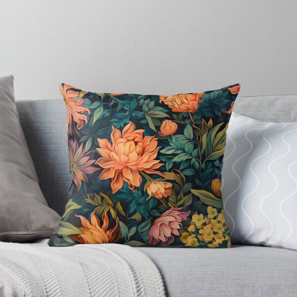 Item preview, Orange, Purple and Yellow Painting Floral Pattern designed and sold by SpDesignsC.