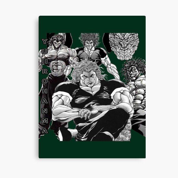 Baki Anime Canvas Art by Mounier Wanjak