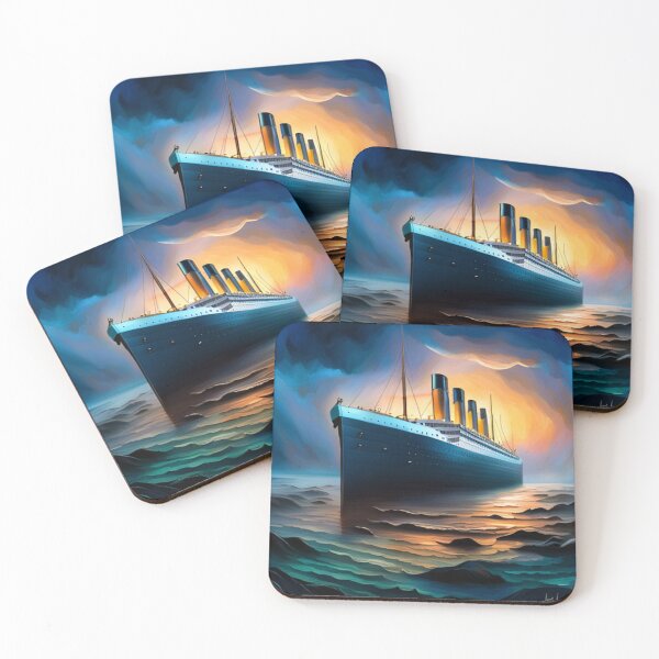 Item preview, Titanic Over Dark Night designed and sold by TugaStore.