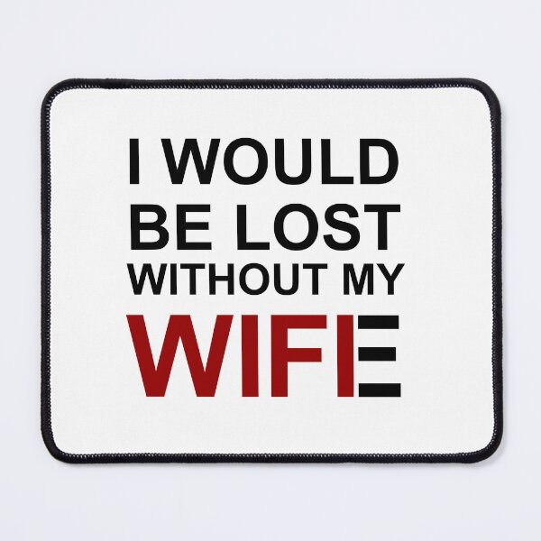 Item preview, Lost without wi-fi designed and sold by Bunchable.