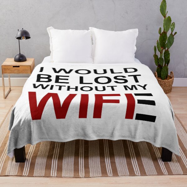 Item preview, Lost without wi-fi designed and sold by Bunchable.