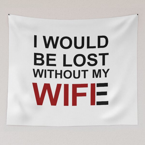 Item preview, Lost without wi-fi designed and sold by Bunchable.