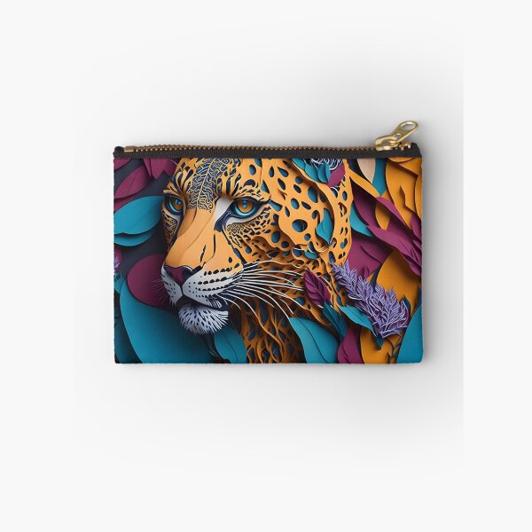 Item preview, Paper Cut Elegance: Striking Leopard Silhouette designed and sold by Ceemko's Vintage Corner.