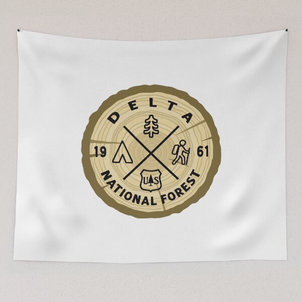 Item preview, Delta National Forest Log Slice designed and sold by VanyaKar.