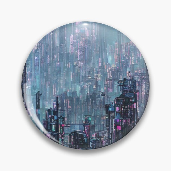 Item preview, Futuristic Cityscapes: Vibrant Neon Lights Illuminate Streets for Captivating Aesthetics designed and sold by Akira Miyamoto.