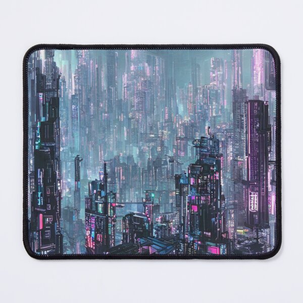 Item preview, Futuristic Cityscapes: Vibrant Neon Lights Illuminate Streets for Captivating Aesthetics designed and sold by Akira Miyamoto.