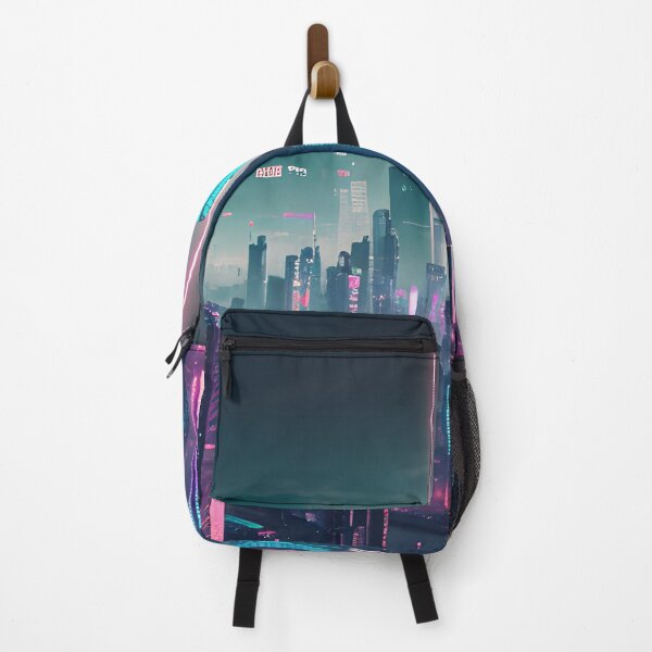 Item preview, Futuristic Cityscapes: Vibrant Neon Lights Illuminate Streets for Captivating Aesthetics designed and sold by Akira Miyamoto.