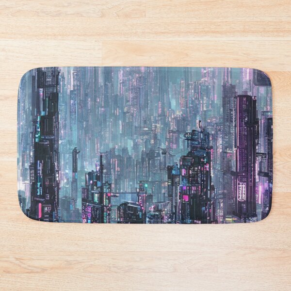 Item preview, Futuristic Cityscapes: Vibrant Neon Lights Illuminate Streets for Captivating Aesthetics designed and sold by Akira Miyamoto.