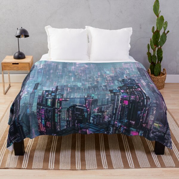 Item preview, Futuristic Cityscapes: Vibrant Neon Lights Illuminate Streets for Captivating Aesthetics designed and sold by Akira Miyamoto.