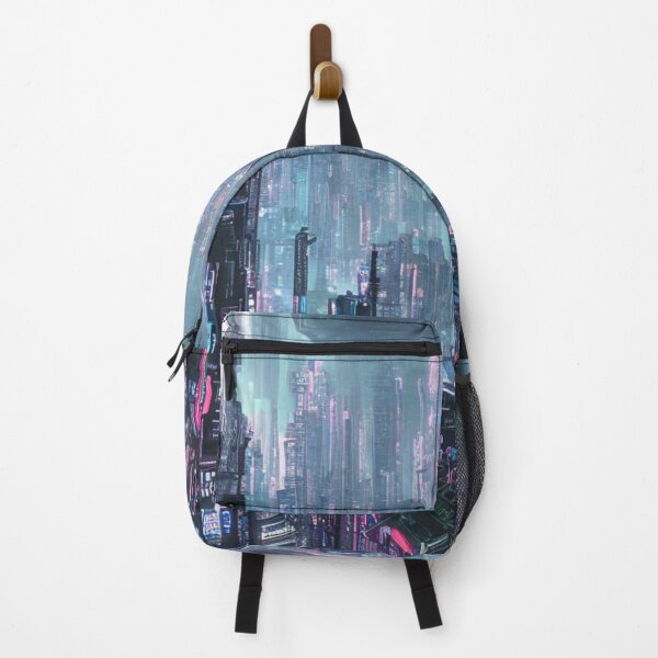 Item preview, Futuristic Cityscapes: Vibrant Neon Lights Illuminate Streets for Captivating Aesthetics designed and sold by Akira Miyamoto.