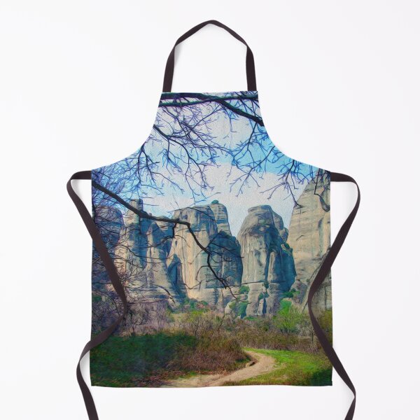 Item preview, PATH THRU THE METEORA PILLARS designed and sold by ArtbyRolleen.