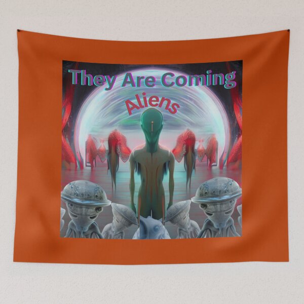 Item preview, Beyond the Stars: The Ultimate Alien Invasion | Alien Invasion | They are Coming designed and sold by Dream Wear.