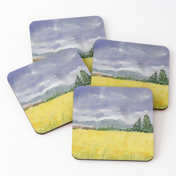 Item preview, Daffodil Fields, WA designed and sold by Diane Hall Watercolors.