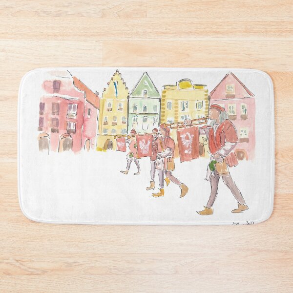 Item preview, Polish Trumeters announcing the Bride in the Old Town at Landshut Wedding designed and sold by artshop77.