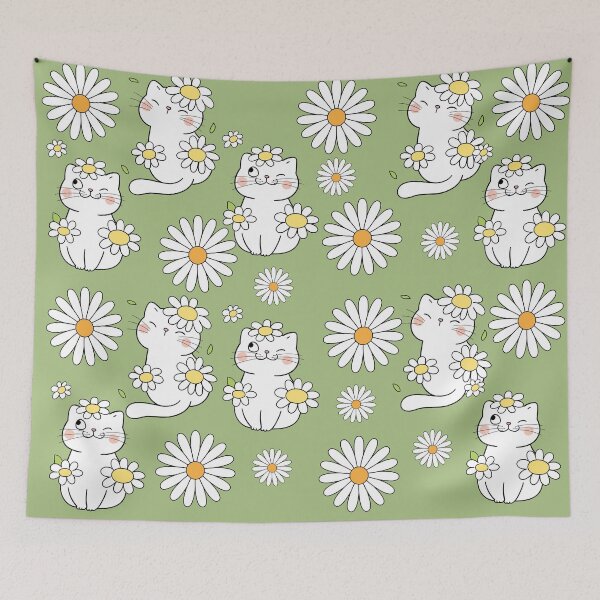 Item preview, Daisy Kitty-Green designed and sold by tomorrowsart.