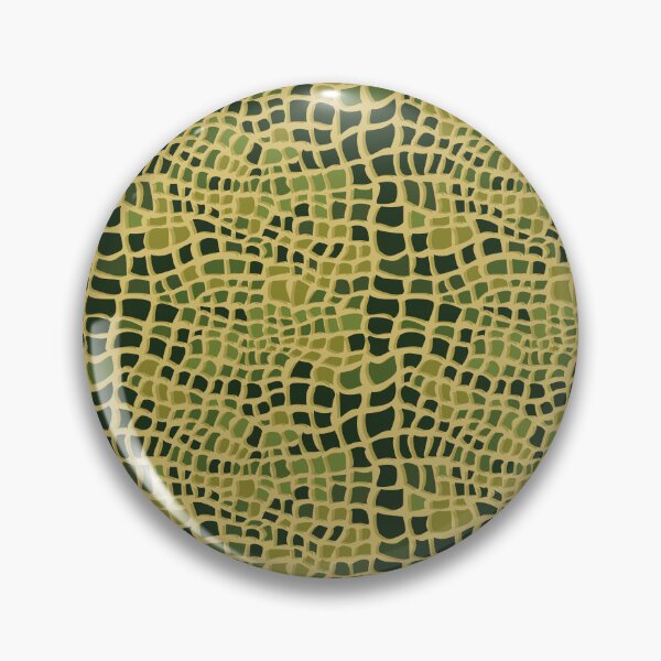 Item preview, Animal print of alligator skin with spots in greenish tones designed and sold by Martapp.