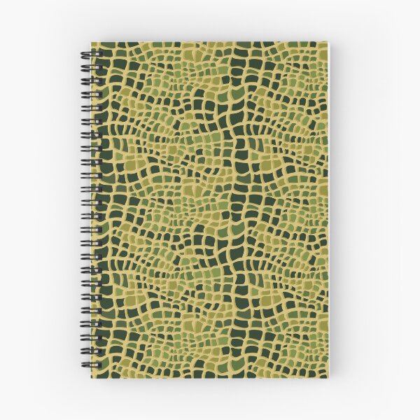 Item preview, Animal print of alligator skin with spots in greenish tones designed and sold by Martapp.